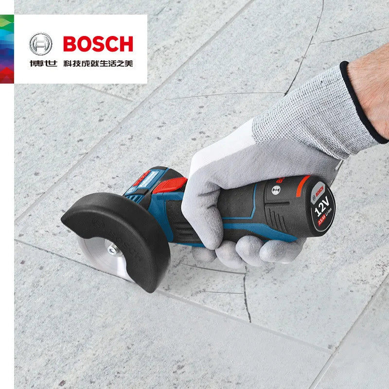 Bosch GWS 12V-76 Professional 12V Cordless Angle Grinder Rechargeable Portable Angle Grinder Handle Cutting Machine Power Tools