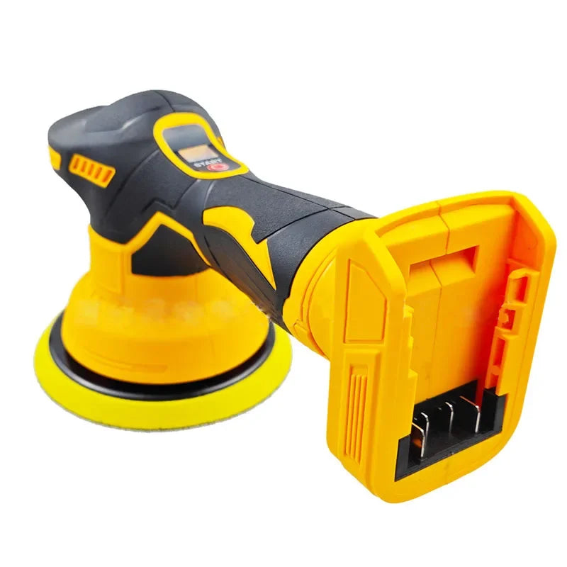 Fit for DeWALT 20V Battery Electric Car Polisher 8 Gears Cordless Auto Polishing Machine Waxing Sanding Sealing Power Tools