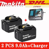 Makita 100%Original DDF487 Cordless Driver Drill 18V Brushless Electric Impact Screwdriver Rechargeable Power Tool