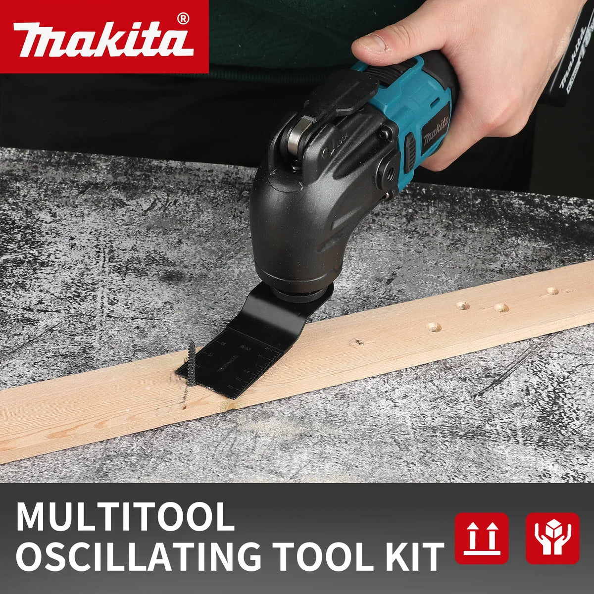 Makita DTM51 Brushless Quick Release Oscillating 18V Tool Multi Functional Tool Renovator Electric Trimmer Compatible