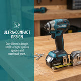 2026 Makita DTD173 18V Cordless Impact Driver BL Brushless Motor Electric Drill Wood/Bolt/T-Mode Rechargeable Power Tools