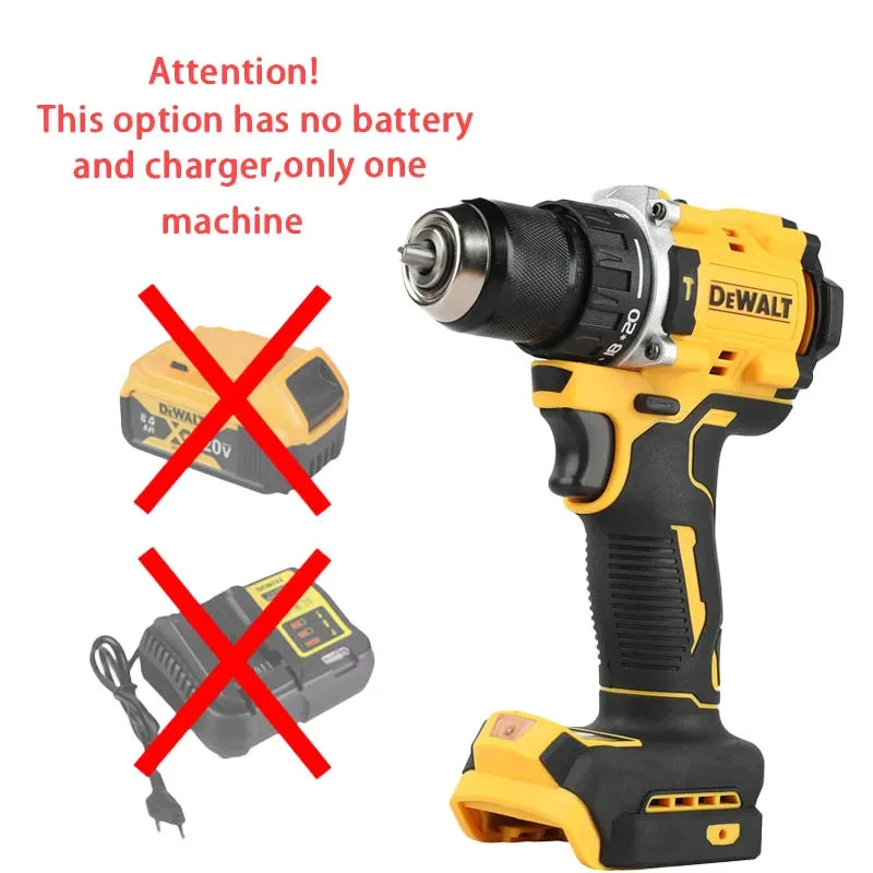 '2026 New!' DEWALT DCD805 Brushless Compact Electric Screwdriver Impact Drill Hand Drill Power Tools For 20V Lithium Battery