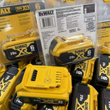 100% Genuine Dewalt 20V 6AH Battery, Rechargeable Lithium Ion Battery, Dewalt DCB200DCBL722/DCL050/DCF850Power Tool Replacement