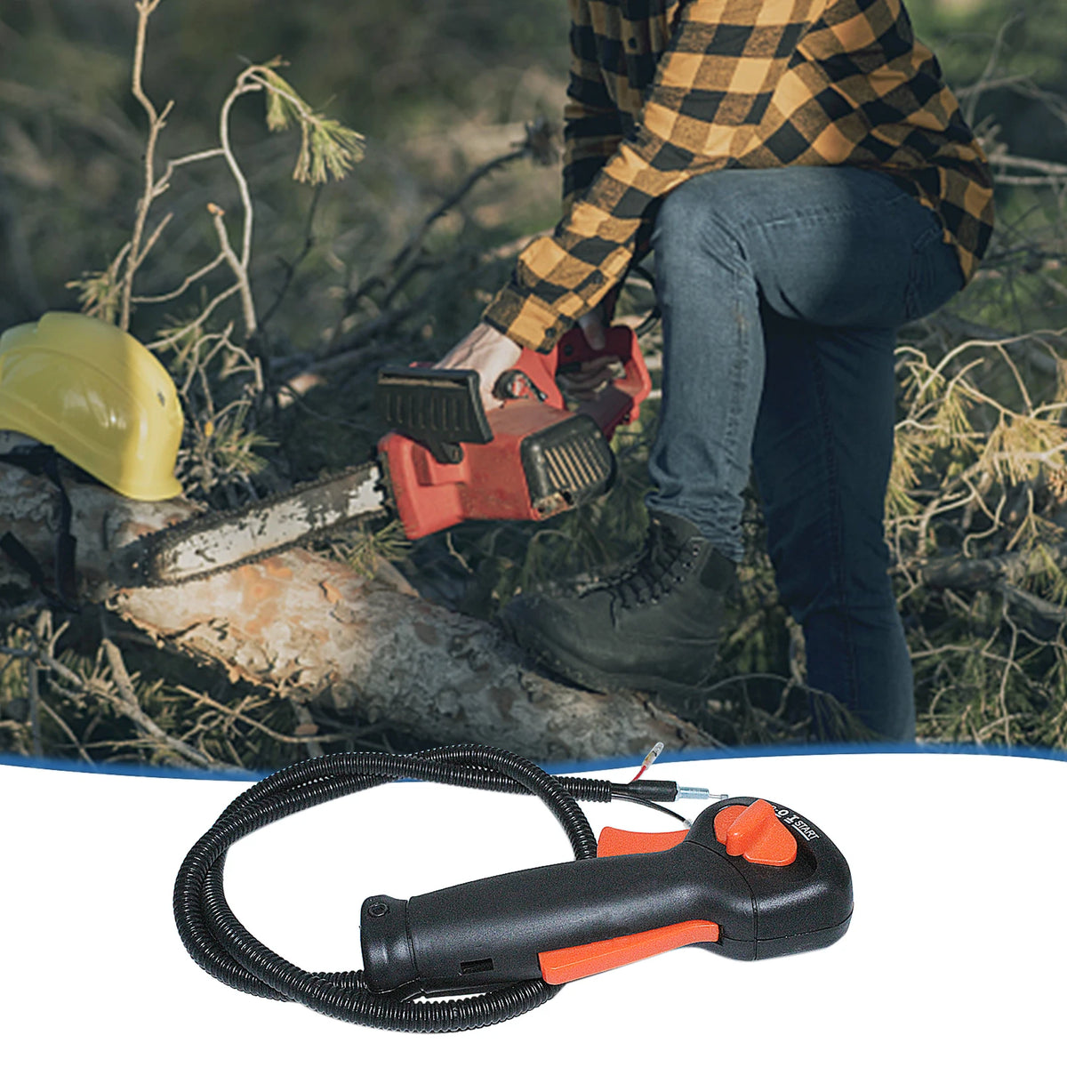 For Stihl FS120 FS200 FS250 FS120R FS200R FS250R FS350 BT121 SP200 Trimmer Brush Cutter Throttle Control Cable Switch Handlebar