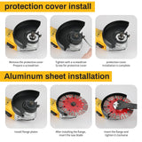 DEWALT DCG405NT 125mm Flat Head Angle Grinder 20V Max Brushless Cordless Lithium Cutting Grinding Machine, Bare Tool Only