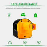 12V 12800mAh Tool Battery for Dewalt DC9071 DE9037 DE9071 DE9075 DW9071 DW9072 DW9074 DC727 DC756 DC980 DC981 DW051