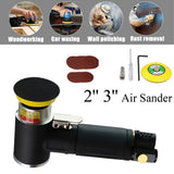 2" 3" Mini Air Sander Kit Dual Action Orbital Polisher Polishing Machine for Car Polishing