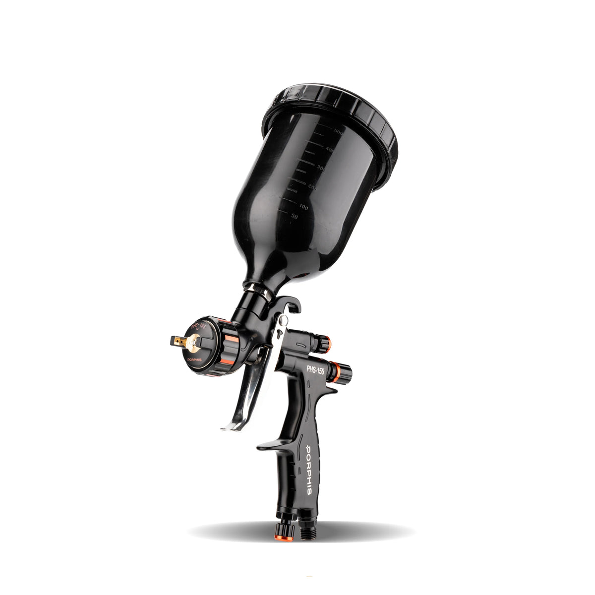 Original PORPHIS MP Spray Gun PHS-155 with 1.3/1.8mm Needle For Car Painting Automotive Repair Spray Gun Pneumatic Tool