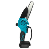 PATUOPRO 6 Inch Brushless Mini Electric Chain Saw Cordless Woodworking Garden Logging Cutter For Makita 18V Battery