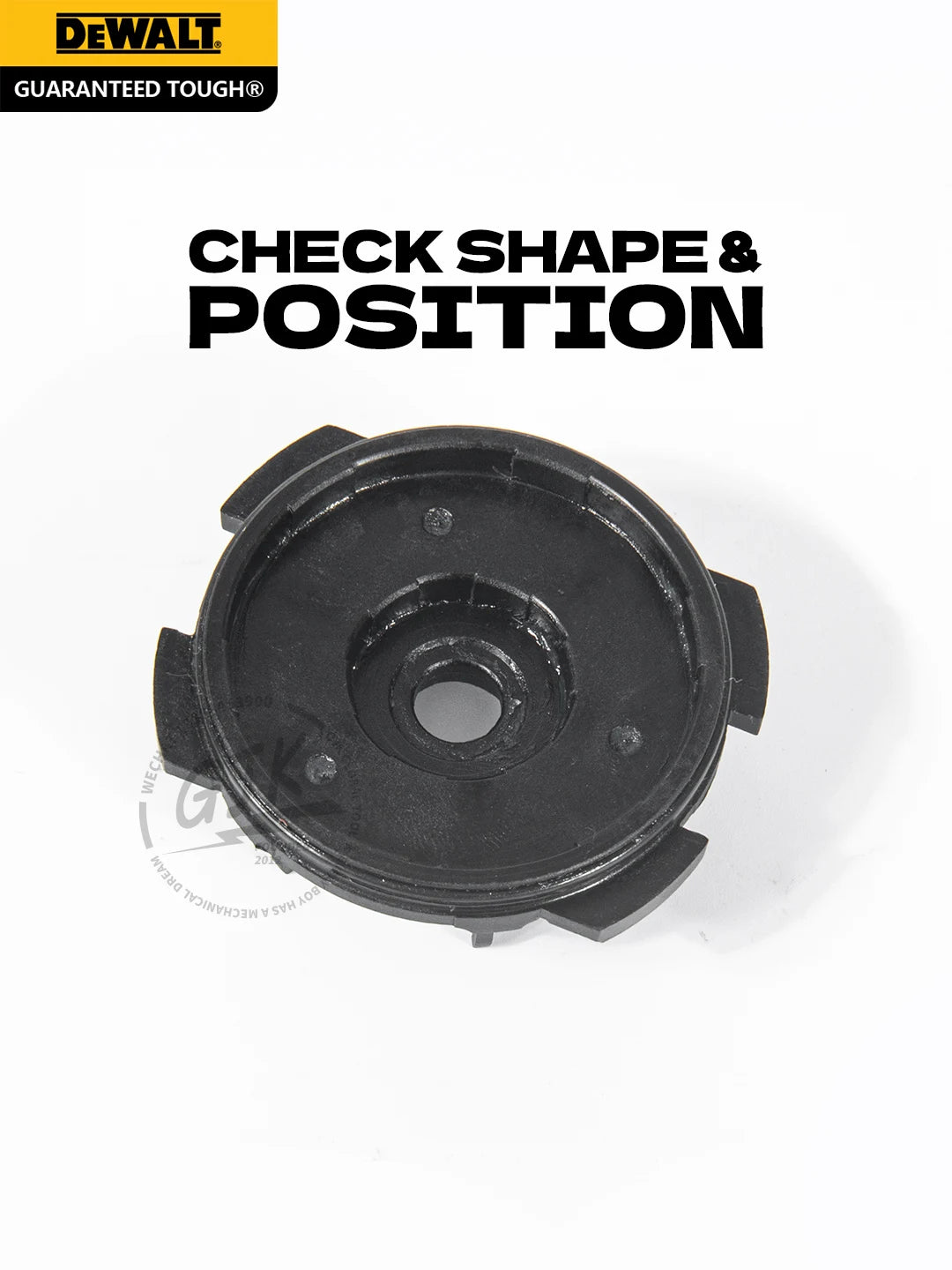 DEWALT DCF850 Cover Plate Replacement Part for Impact Driver Repair Accessory Only