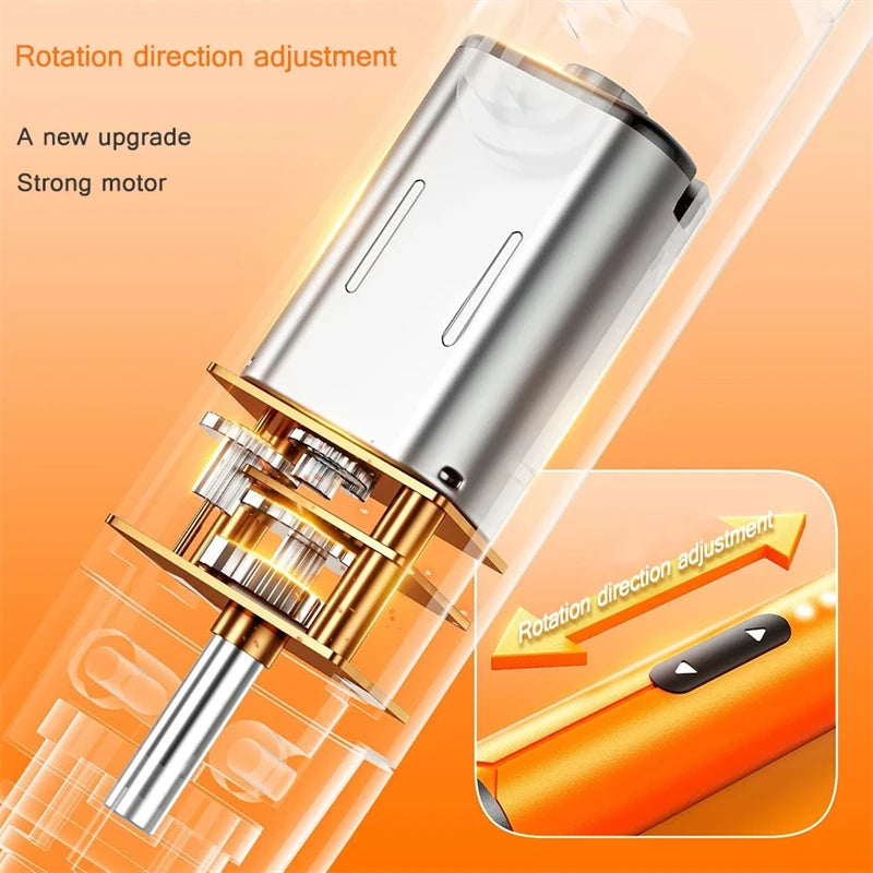 Electric Screwdriver Set Precision Power Tool Kit Rechargeable Wireless Mini Small Bits for Mobile Cell computer Repair CRV