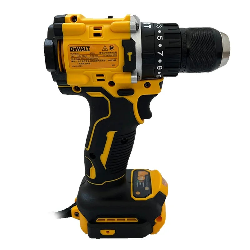 DEWALT DCD805 High - Performance Brushless Cordless Impact Drill & Screwdriver Cordless Electric Multi-Function 20V Power Tool
