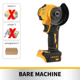 DEWALT DCG438 20V Brushless Angle Grinder 76mm Cordless Cutting Saw 20000RPM 400W For Metal Wood Cutting Polishing Hand tools