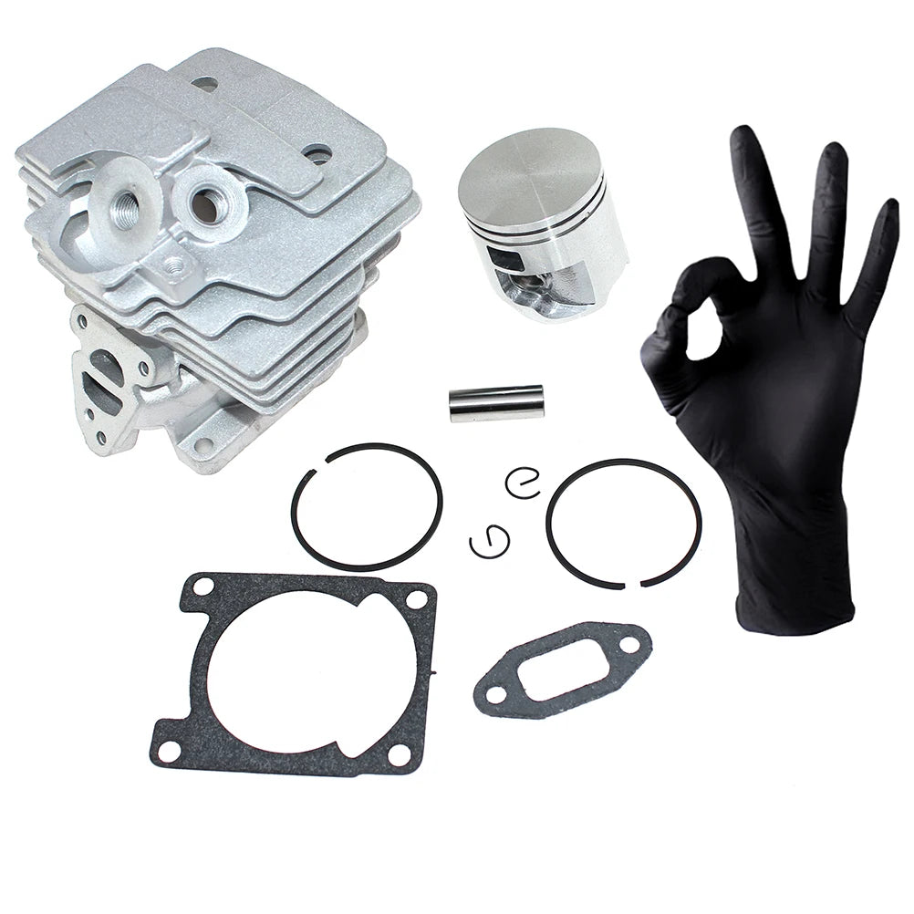 Cylinder Piston Kit For Stihl MS241 MS241C MS241C-M MS241CM 2-Mix MS241C-MQ MS241C-MVW MS241C-MVWZ MS241C-MZ 1143 020 1200