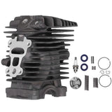 Grey Cylinder Piston Kit Metal Easy to Install Chainsaw Piston Kit Compact Replacement Piston Kit for Stihl MS211 MS 211C MS211C
