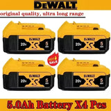 100% Original DeWALT Battery 20V/60V 6Ah 9Ah MAX FlexVolt for DCB606 DCB205 DCB206 DCB209 DCB182 Power Tool with Battery