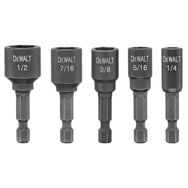 5 Pc. Magnetic Nut Driver Set (1/4", 5/16", 3/8", 7/16", 1/2") - IMPACT READY(R)