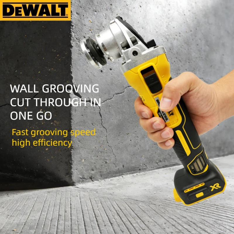 DeWalt DCG405 Brushless Lithium Angle Grinder, Electric Polisher, Metal Cutting & Polishing Tool, NO battery