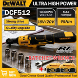 Dewalt DCF512 Cordless Brushless Impact Wrench Long Reach Ratchet Wrench for Automobile Disassembly Furniture Maintenance
