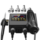 8898 Soldering Station Portable Digital Hot Air Gun BGA Rework Solder Station Hot Air Blower Heat Gun Desoldering VS 8586D 8586