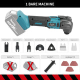 Makita DTM51 Brushless Quick Release Oscillating 18V Tool Multi Functional Tool Renovator Electric Trimmer Compatible