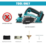Makita DKP180 Portable Cordless Woodworking Electric Planer 15000RPM Planer Trimmer Wood Milling Engraving Slotting Power Tool