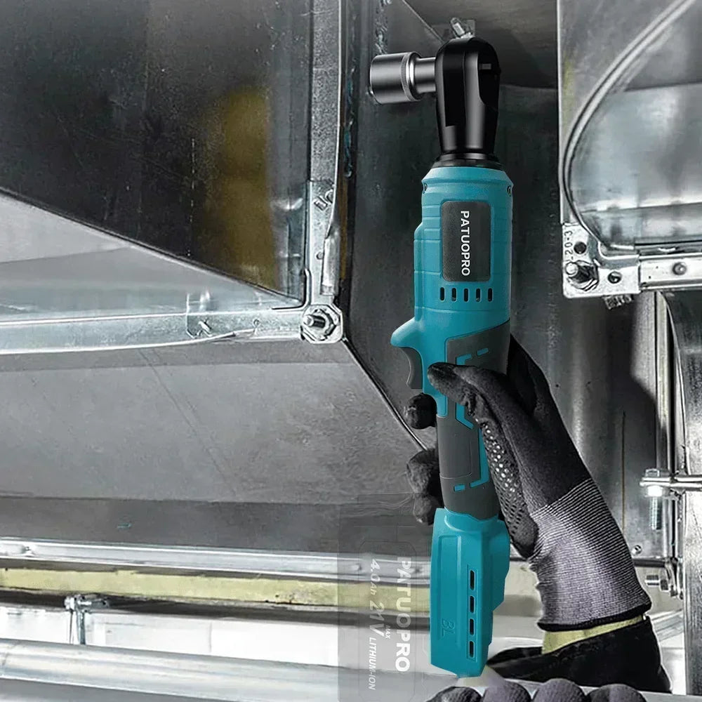 100N.m Brushless Electric Ratchet Wrench Cordless Wrench Removal Screw Nut Car Repair Tool For Makita 18V Battery(No Battery)