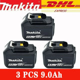 Makita 100%Original DDF487 Cordless Driver Drill 18V Brushless Electric Impact Screwdriver Rechargeable Power Tool