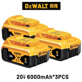 Dewalt 20v Battery DCB206 echargeable Lithium Ion ,Dewalt Battery DCB200 DCB205 DCB606 DCB609 DCB182 Power Tool Replacement