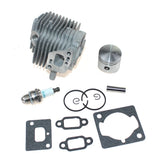 Cylinder Piston Kit 32.2mm Fits For Echo SHC-1700 SHC-2100 SRM-2100 SRM-2100SB SRM-2110 SRM-2305 SV-4B TC-2100 TT-21A WP-1000
