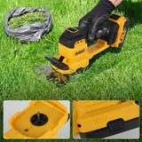 DEWALT DCMHT520N 18V Cordless Hedge Trimmer & Grass Shear, 2-in-1 Garden Care Tool with Interchangeable Blades, Bare Tool Only