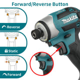 Makita Lithium Screwdriver New Dtd173 Impact Screwdriver Set Household Electric Screwdriver Electric Hand Drill(with battery)