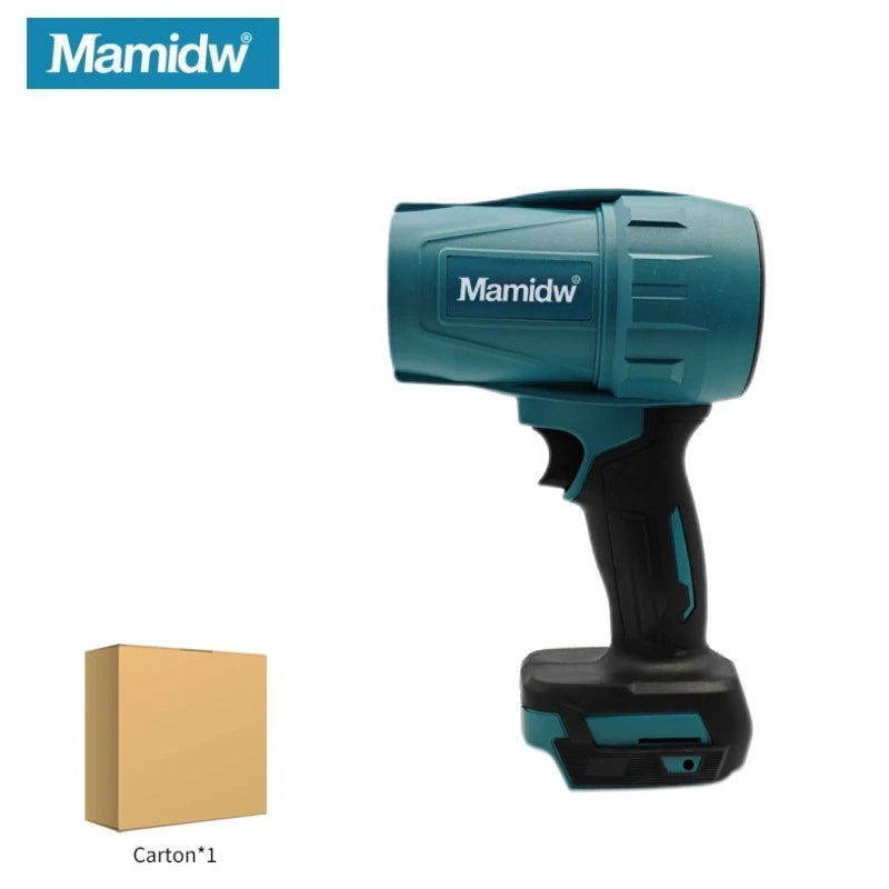 Cordless Leaf Blower for Makita 18V Battery, 22000RPM High Speed, Metal Body for Durability, Ideal for Garden, Patio, Driveway & Car Cleaning