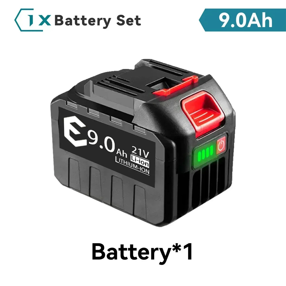 18V 21V MAX Rechargeable Battery 928VF 9000mah Li-ion Battery BL1430B BL1830B BL1850B for Makita 21V Tool Replacement Battery