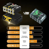 100% Genuine Dewalt 20V 5.0Ah Battery XR Series MAX Power Tools Battery DCB205 DCB1104 Charger Battery Combo Bundle Available