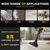 DEWALT DCV501 18V Handheld Wet Dry Vacuum Cleaner Cordless Design LED Light 0.7L Tank Multi Nozzles Car HomeWorkshop Power tools