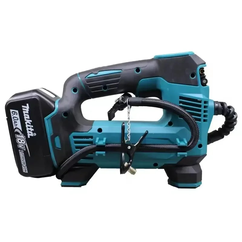 Makita 18V Mini Air Compressor 130PSI 830KPA With LED Light 30-65L Car Electric Air Pump Auto Inflatable Tire Inflator
