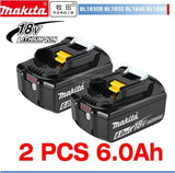 Makita Original Genuine High Capacity Long Battery Life, Powerful, Durable for Construction and Home Use Power Tool Battery