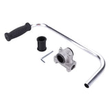 Trimmer Handlebar Handle Ergonomic Non-slip Lawn Mower Auxiliary Handle Stainless Steel for Lawn Care Landscaping Yard Trimming