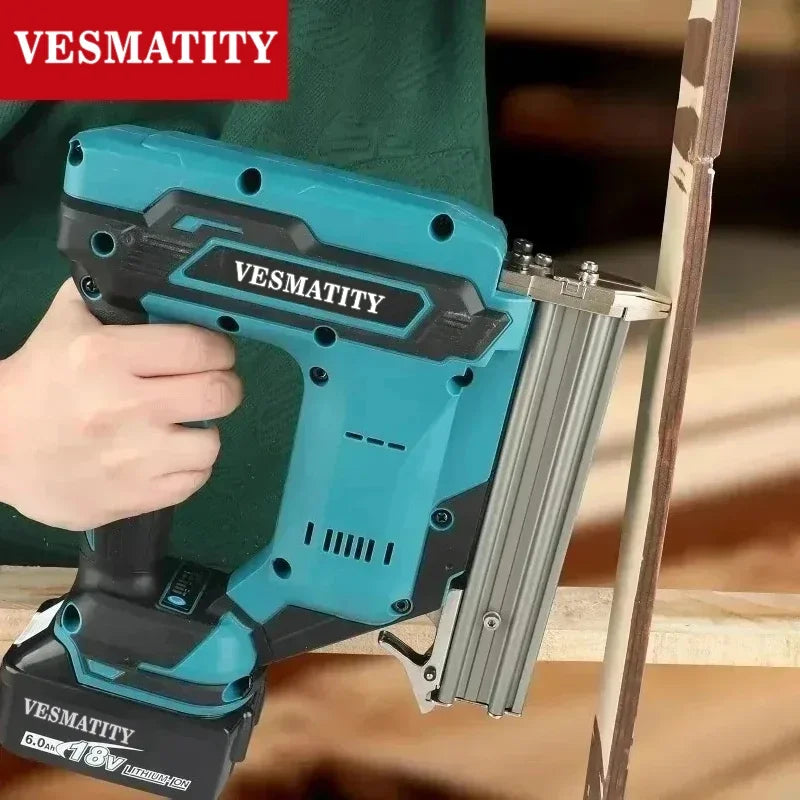 Cordless Nail Gun LZDQ01 Heavy Duty Nailer 100-Nail Capacity 10-30mm BL Motor for Woodworking Framing for 18V 20V Battery