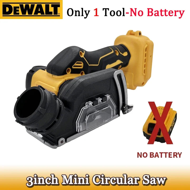 DeWALT 20V Battery Cordless Angle Grinder 3 Inch Handle CUT OFF Electirc Cutting Mini Circular Saw Machine Power Tools