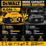 100% Dewalt Original Battery 20V 6AH Battery Replacement DCB200 DCB184 DCB182 DCB206 DCD887 DCD805 DCF860 Power Tool Battery