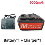 Brand New 18V 9000mAh Li-ion Rechargeable Battery lpega For Replacing Batteries Of Cordless Electric Tools BSZ18,with Charger