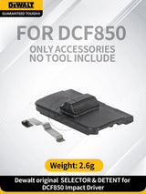 DEWALT DCF850 Selector and Detent Replacement Assembly for Impact Driver Repair Accessory Only