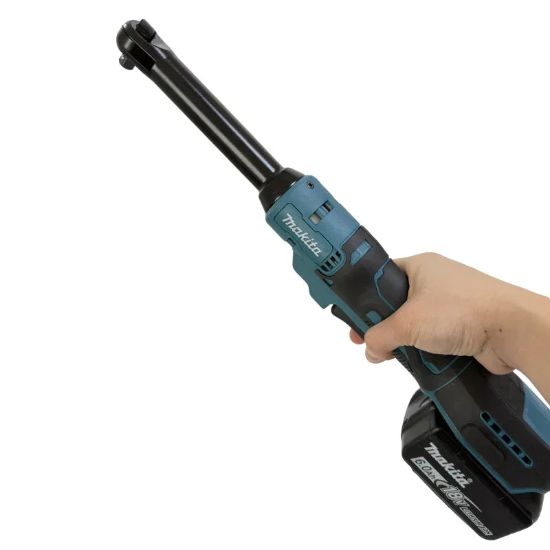 Makita Ratchet Wrench Extended Head Cordless Removal Screw Nut 220N.m 3/8" 1/2" Electric Driver Power Tools For 21V Battery