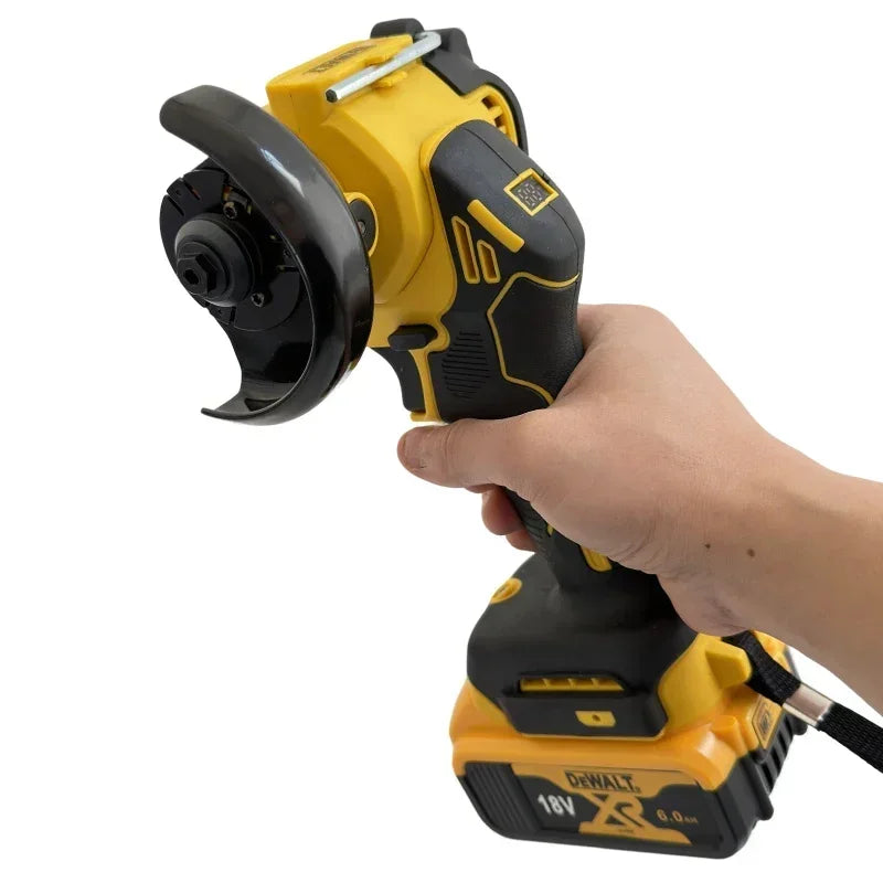 DeWALT Cordless 3 Inch Brushless Digital Display Angle Grinder Polishing Grinding Machine Electric Cutting Tools 18V Battery