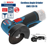 Bosch GWS 12V-76 Professional 12V Cordless Angle Grinder Rechargeable Portable Angle Grinder Handle Cutting Machine Power Tools