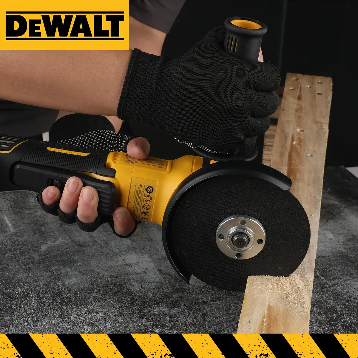 DEWALT DCG416 20V MAX 4-1/2" Brushless Grinder 9000RPM Perform & Protect Kickback Brake E-Clutch Tool Only