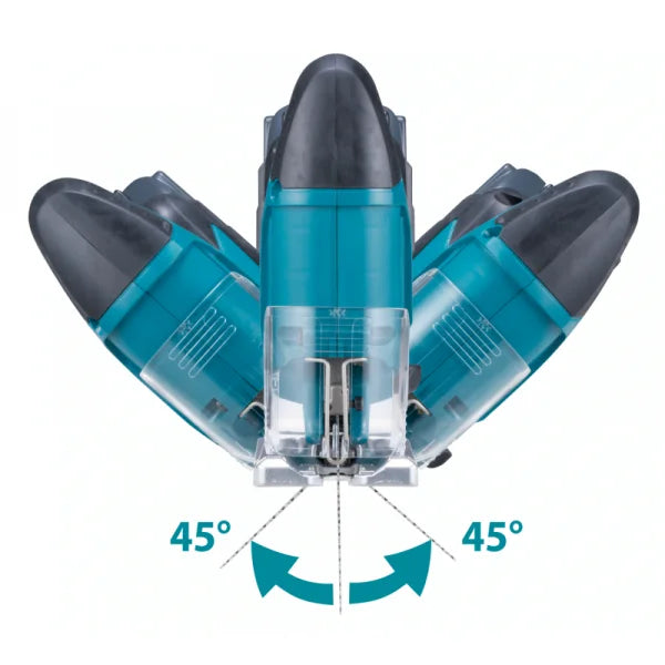 Makita Cordless Jig Saw DJV186Z Brushless Power Tools 2,900spm, 45 Degree Cutting Angle Jigsaw Woodworking Tools