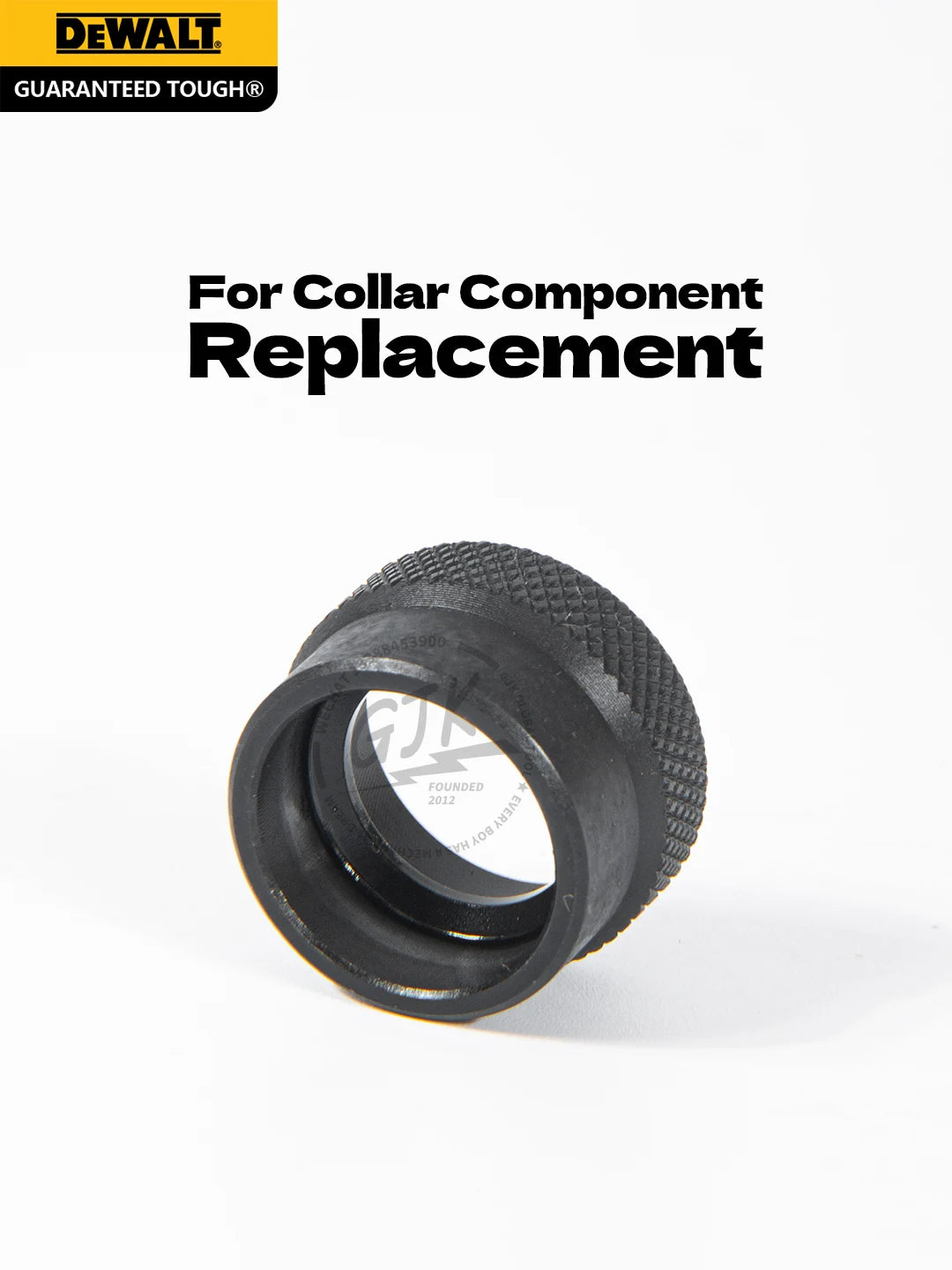 DEWALT DCF870 Impact Driver Genuine Collar Kit Replacement Part for Front End Assembly Repair, Tool Not Included